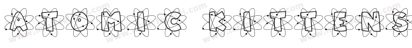 Atomic Kittens字体转换